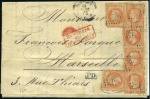 Stamp of Colonies françaises » Levant 1857-1920, 90 lettres principalement avec timbres 