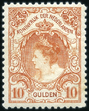 Stamp of Netherlands 1852-1995, Attractive basically complete mint coll