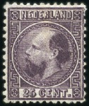 Stamp of Netherlands 1852-1995, Attractive basically complete mint coll
