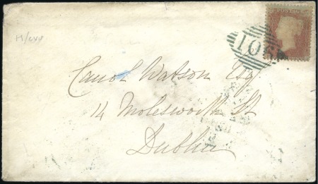 Stamp of Ireland 1857 (Feb 20) Envelope from Cashel to Dublin with