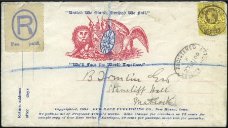 Stamp of Great Britain » 1855-1900 Surface Printed 1900 (Jul 27) "United We Stand, Divided We Fall" p