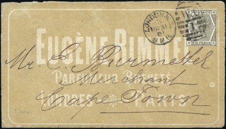 Stamp of Great Britain » 1855-1900 Surface Printed 1881 (Mar 31) Eugene Rimmel (the famous cosmetics
