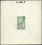 Stamp of Colonies françaises » Madagascar (Poste française) 1931 Galliéni, Projet non adopté par Delzers avec 