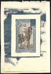 Stamp of Colonies françaises » Madagascar (Poste française) 1931 Galliéni, Projet non adopté par Delzers avec 