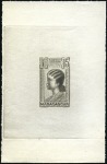 Stamp of Colonies françaises » Madagascar (Poste française) 1930-38, Projet non adopté par Delzers avec profil