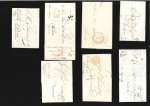 Stamp of Russia » Russia Imperial Pre-Stamp Postal History 1818-31 INCOMING MARITIME MAIL TO THE BALTICS: Sel