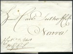 Stamp of Russia » Russia Imperial Pre-Stamp Postal History 1818-31 INCOMING MARITIME MAIL TO THE BALTICS: Sel