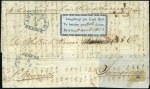 Stamp of Netherlands Colonies » Netherlands Indies 1814-50 Postal History: Extensive & valuable assem