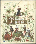 Stamp of Great Britain » Postal History » Pre-Adhesive & Stampless ca1860 Illustrated envelope with illustrated invit