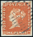 Stamp of Mauritius 1848-59 Outstanding collection of the "PRIMITIVES"