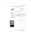 Stamp of India 1852 "Scinde Dawk" 1/2a blue, unused, close to ver
