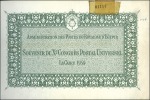 Stamp of Egypt 1934 UPU Congress presentation folder, with all th