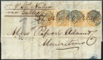 Stamp of Mauritius 1844-74, The Pipon Correspondence: Attractive rang