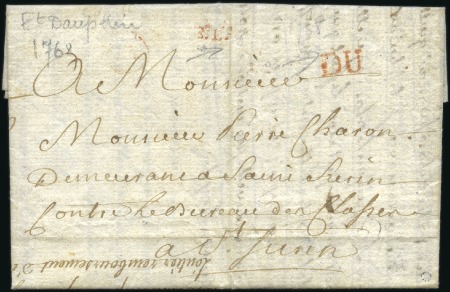 Stamp of Colonies françaises » Madagascar (Poste française) 1762 Lettre entière de Fort Dauphin pour la France