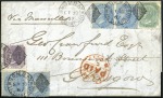 Stamp of India 1856-90, De La Rue Destination Mail Collection: Sp