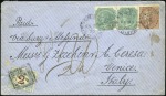 Stamp of India 1856-90, De La Rue Destination Mail Collection: Sp