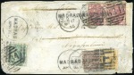 Stamp of India 1856-90, De La Rue Destination Mail Collection: Sp