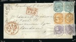Stamp of India 1856-90, De La Rue Destination Mail Collection: Sp