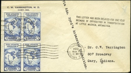 Stamp of Large Lots and Collections 1934-76, Cover group mostly on POLAR incl. 1934 co