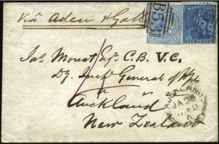 Stamp of Mauritius 1861-81 Britannia & De La Rue: Attractive, valuabl
