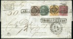 Stamp of India 1863-1903 De La Rue Postal History Collection: Spe