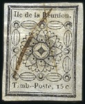 Stamp of Colonies françaises » Réunion 1829-1947, Collection exhaustive de la Réunion déb