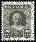 Stamp of Italy » Vatican State 1934 Provisional ovpt, set of six values used, 1L3