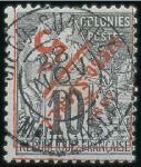 Stamp of Colonies françaises » Diégo-Suarez 1890-93, Superbe collection en neuf et obl. avec n
