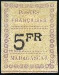 Stamp of Colonies françaises » Madagascar (Poste française) 1889-1912, Très belle collection en neuf et obl., 