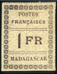 Stamp of Colonies françaises » Madagascar (Poste française) 1889-1912, Très belle collection en neuf et obl., 
