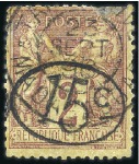 Stamp of Colonies françaises » Madagascar (Poste française) 1889-1912, Très belle collection en neuf et obl., 