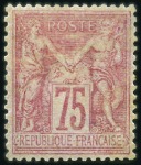 Stamp of France 1849-1930, Sélection de bonnes et très bonnes pièc
