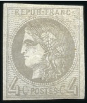 Stamp of France 1849-1963, Collection en 4 albums Safe avec n°2, 9