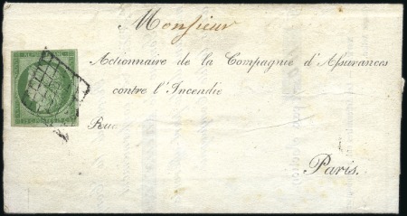 Stamp of France 1849-53, Sélection de 12 lettres avec CERES dont 2