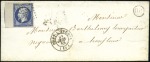 Stamp of France 1854-63, Sélection de lettres avec EMPIRE NON DENT
