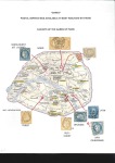 Stamp of France 1852-76, 43 lettres sur pages plus une centaine de