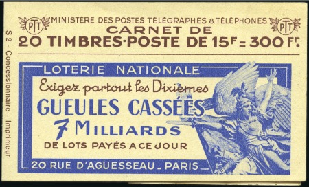 Stamp of France 1927-62, Lot de 27 carnets en très bon état dont P