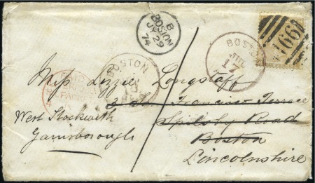 Stamp of Great Britain » British Post Offices Abroad FOR GB USED IN SOUTH AMERICA, PLEASE SEE THE RESPE