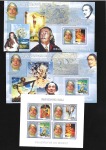 Stamp of Belgian Congo 2006 Celebrities, the complete set of 115 min.shee