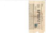 Stamp of Turkey » Local Issues Liannos 1866 Part newspaper front franked 5pa blue on blac