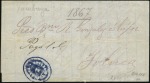 Stamp of Bolivia 1845-1876, Attractive pre-philatelic cover collect