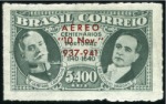 Stamp of Brazil 1941 Airmail Anniversary of the Constitution 5400r