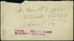 Stamp of Pitcairn Islands 1921 Cover to Canal Zone written by R. Christian (