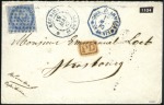 Stamp of Colonies françaises » Réunion 1863-71, Joli lot de 7 lettres de St Denis avec Ai