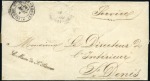 Stamp of Colonies françaises » Réunion 1852-64, Lot de 9 lettres en franchise, souvent ad