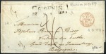 Stamp of Colonies françaises » Réunion 1829-62, Lot de 10 lettres sans timbres choisies p