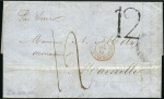 Stamp of Colonies françaises » Réunion 1829-86, Lot de 50 lettres intéressantes pour leur