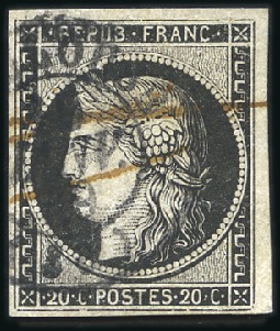 Stamp of France 1849-76, Jolie sélection de classiques dont oblité