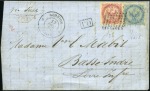 Stamp of Colonies françaises » Réunion 1852-1885, Collection en album retraçant le début 