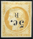Stamp of Colonies françaises » Réunion 1885-91, Etude sur pages du n°3 au 16 avec chaque 